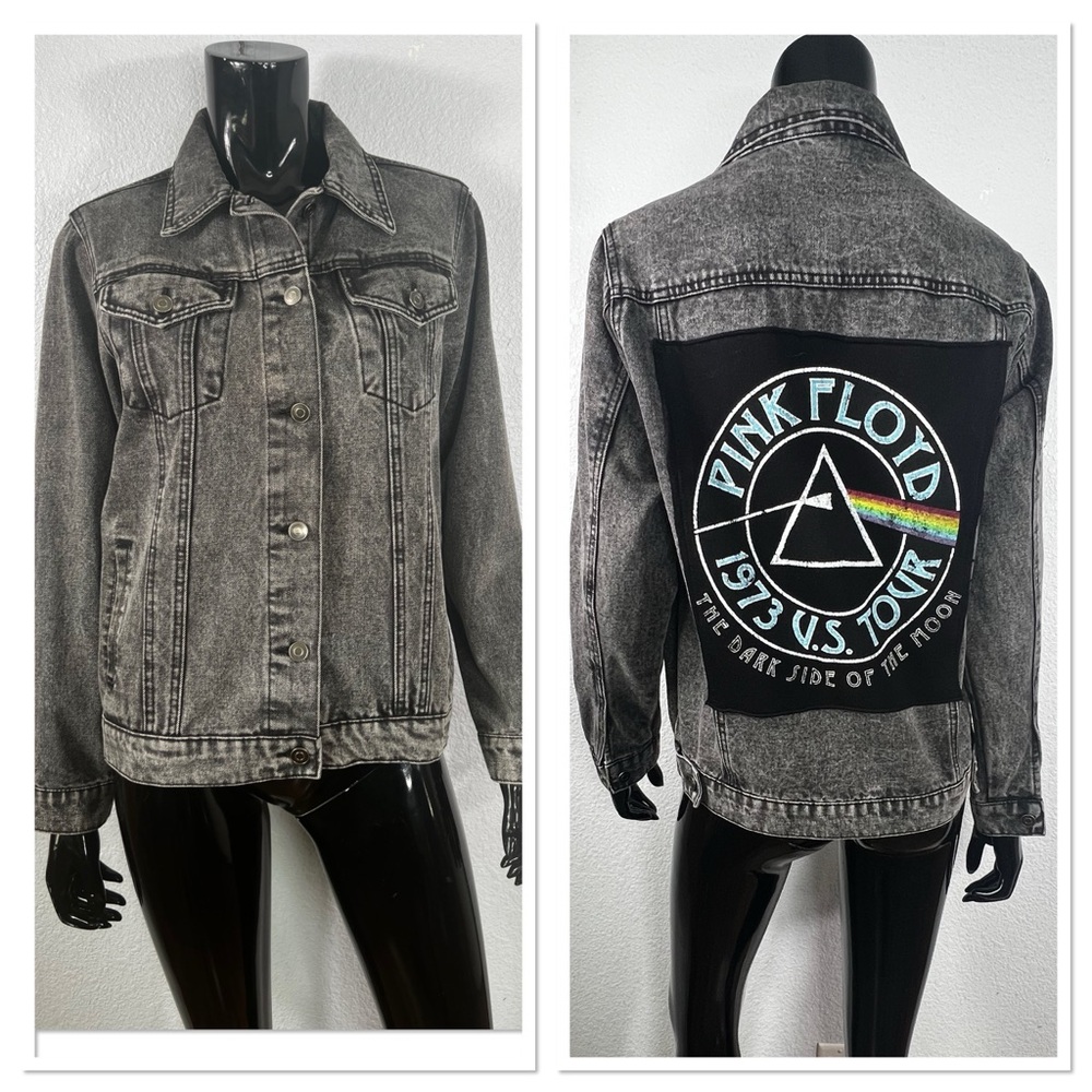 Pink Floyd Denim US Tour 1973 - The Dark Side Of The Moon Jacket Sz S